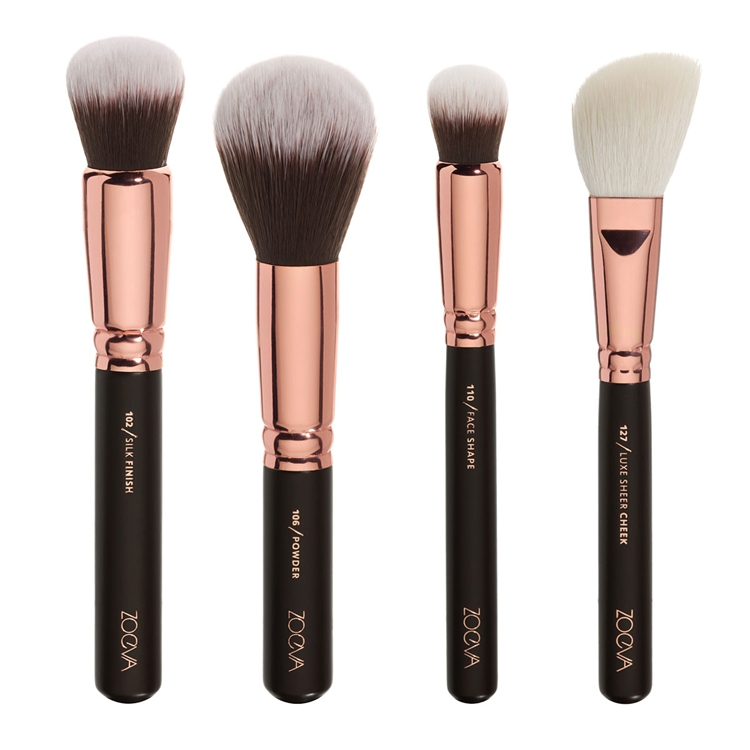 Bộ Cọ Trang Điểm Cá Nhân Cao Cấp 8 Cây ZOEVA Rose Golden Luxury 8 Vol.1 0157